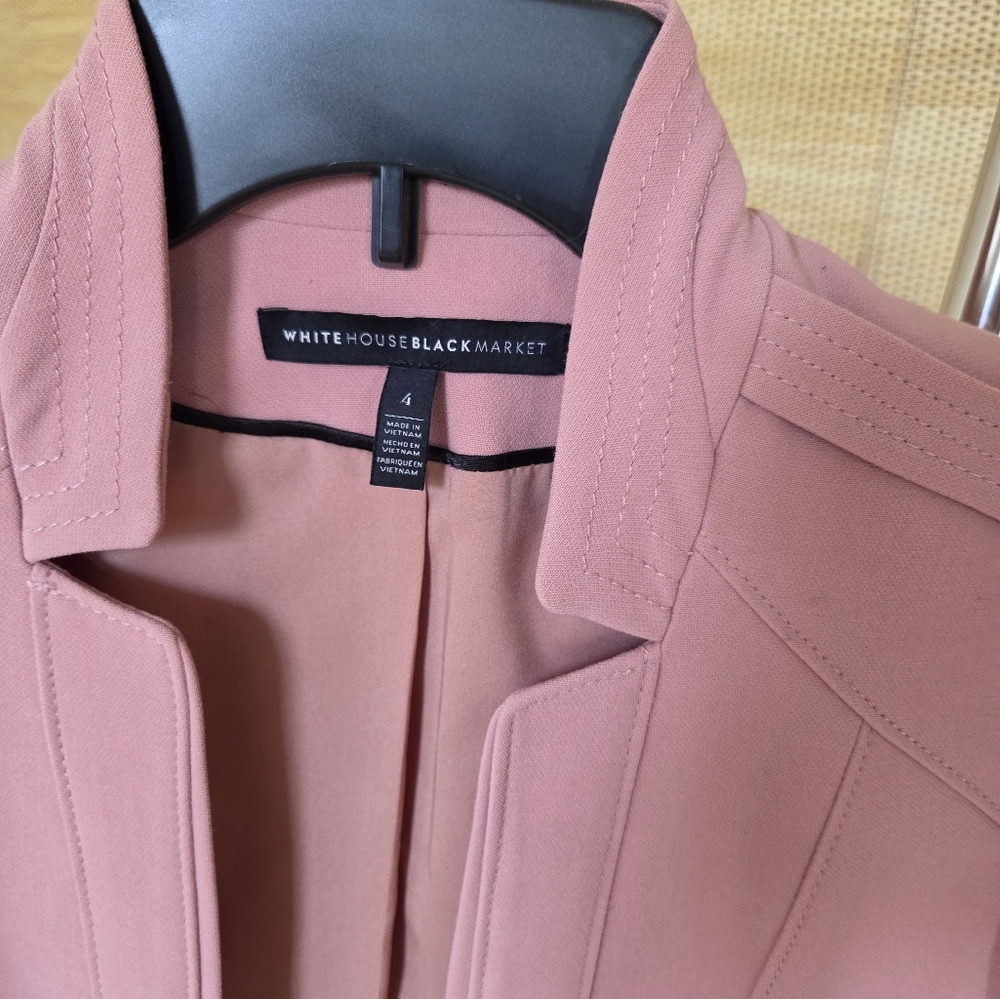 White House Black Market Pink Women's Jacket